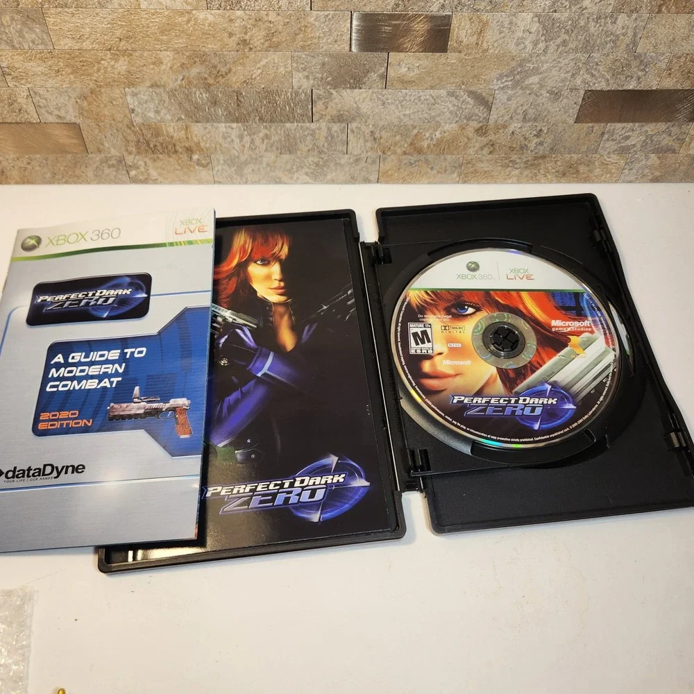 Perfect Dark Zero Xbox 360 Limited Collector Edition Steelbook Rare FPS Complete